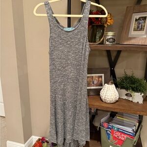 Chic Gray Maxi Dress
